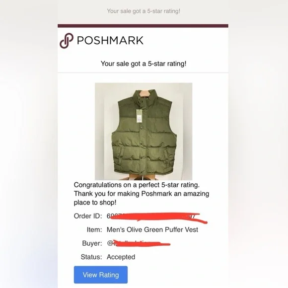 Goodfellow & Co Olive Green Puffer Vest - Picture 11 of 11